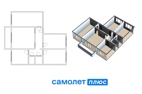 
  Продается 4-комн. квартира, 84.4 м², Молодежный пр-кт, д. 7/1
. Фото 23.