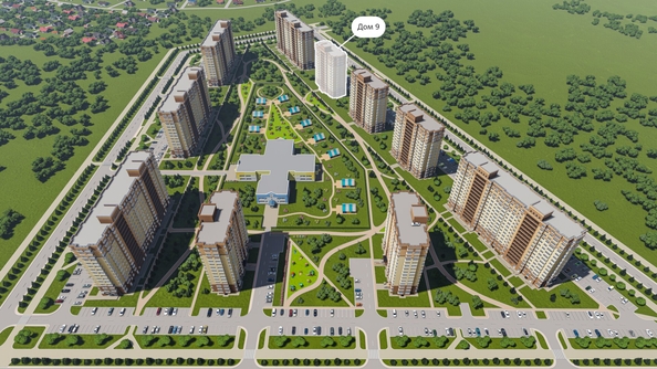 
  Продается 1-комн. квартира, 40.7 м², ЖК Сити-парк, дом 9
. Фото 2.