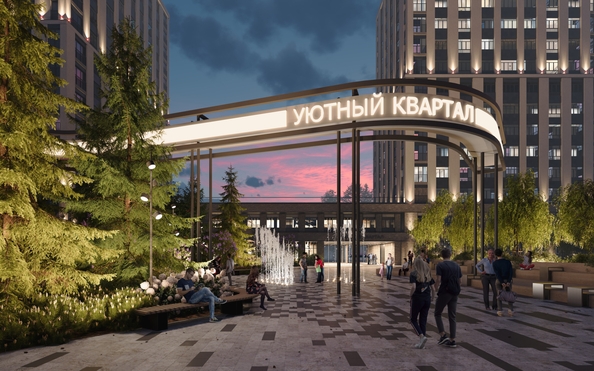 
  Продается 2-комн. квартира, 41.2 м², ЖК Уютный квартал, дом 1
. Фото 13.