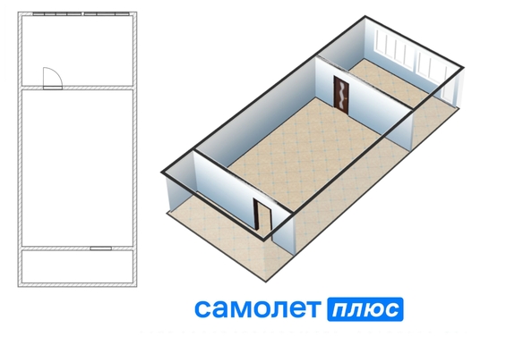 
  Сдается универсальное помещение, 57.6 м², Кедровый б-р, д. 14
. Фото 2.