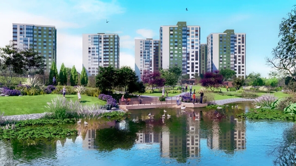 
  Продается 3-комн. квартира, 65.4 м², ЖК Парковый, дом 3 этап 1
. Фото 5.