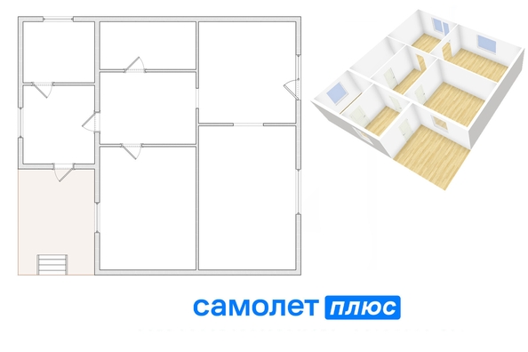 
  Продается дом, 110.3 м², поселок Новостройка
. Фото 17.