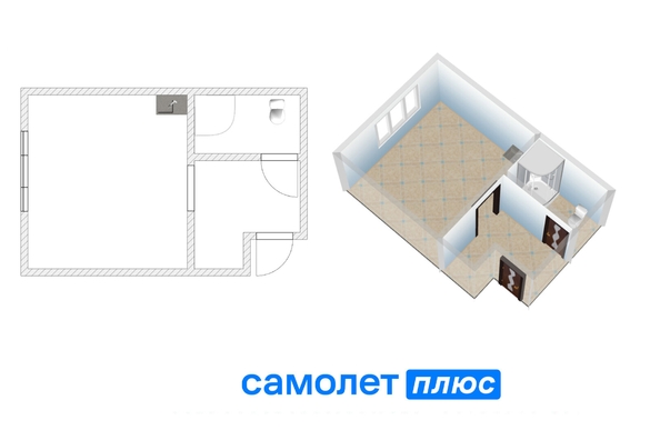 
  Продается 1-комн. квартира, 20 м², Инициативная ул, д. 6
. Фото 14.