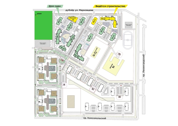 
  Продается 1-комн. квартира, 38.3 м², ЖК Верхний бульвар-2, дом 53 корп 2
. Фото 8.