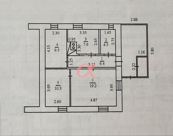 
  Продается 3-комн. квартира, 57.5 м², Теплый Ключ 5-й ул, д. 8
. Фото 49.
