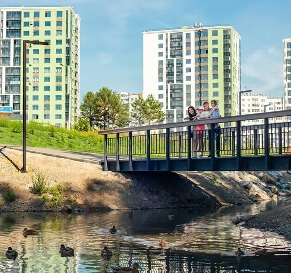
  Продается 4-комн. квартира, 97 м², ЖК Парковый, дом 1
. Фото 30.