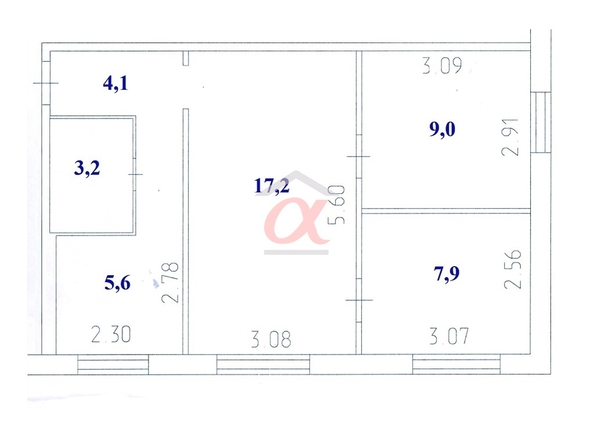 
  Продается 4-комн. квартира, 47 м², Строителей б-р, д. 27б
. Фото 46.