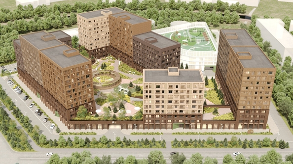 
  Продается 2-комн. квартира, 42.23 м², ЖК Клевер
. Фото 7.