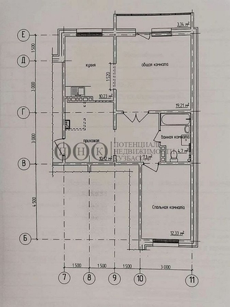 
  Продается 2-комн. квартира, 62.4 м², Космическая ул, д. 16/1
. Фото 14.
