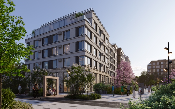 
  Продается 2-комн. квартира, 53.8 м², ЖК Уютный квартал, дом 2
. Фото 45.