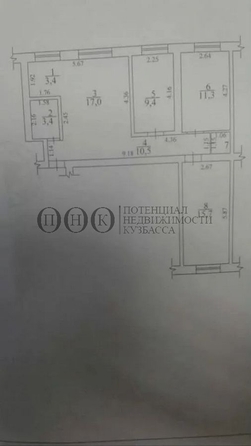 
  Продается 4-комн. квартира, 72 м², Ленина пр-кт, д. 67
. Фото 1.