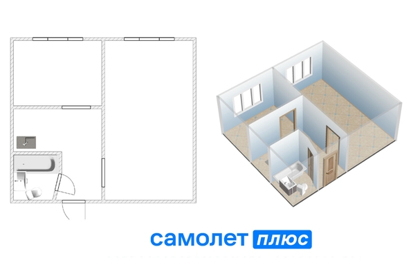 
  Продается 1-комн. квартира, 32.9 м², Ленинградский пр-кт, д. 28
. Фото 11.
