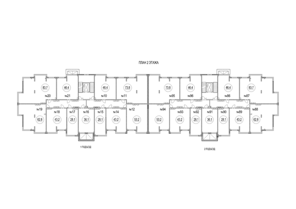 
  Продается 1-комн. квартира, 43.2 м², ЖК Солнечный бульвар, дом 23 корп 4
. Фото 1.