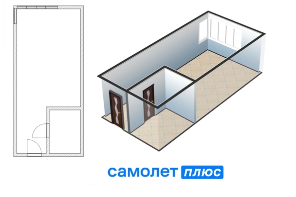 
  Продается студия, 27.1 м², ЖК Сити-парк, дом 1
. Фото 12.
