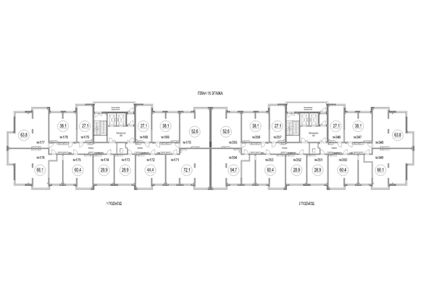 
  Продается студия 28.9 м², в ЖК Сити-парк, дом 10. Фото 1.