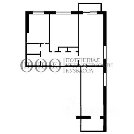 
  Продается 3-комн. квартира 60.2 м². Фото 2.