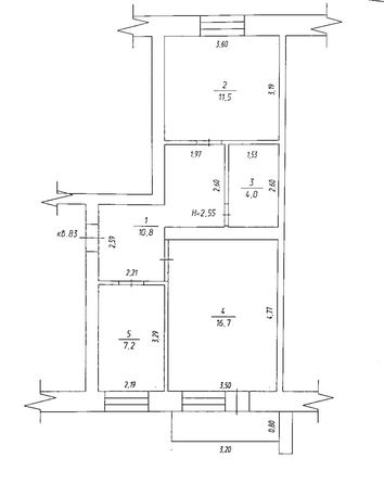 
  Продается 2-комн. квартира 50.2 м². Фото 17.