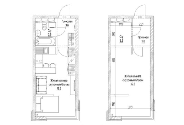 
  Продается студия 28.1 м². Фото 3.