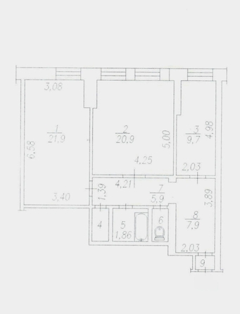 
  Продается 2-комн. квартира 73.3 м². Фото 2.