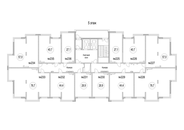 
  Продается 2-комн. квартира 57 м², в ЖК Новоильинка, 1 этап. Фото 1.