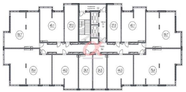 
  Продается 1-комн. квартира 27 м², в ЖК Фрегат. Фото 12.