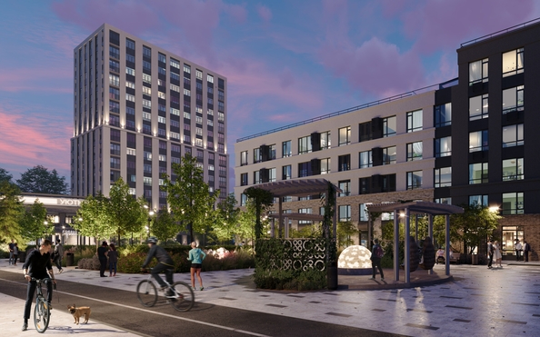 
  Продается студия 32.5 м², в ЖК Уютный квартал, дом 3. Фото 7.