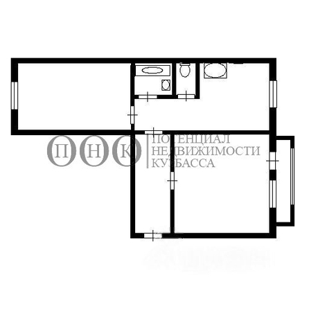 
  Продается 2-комн. квартира 53 м². Фото 10.