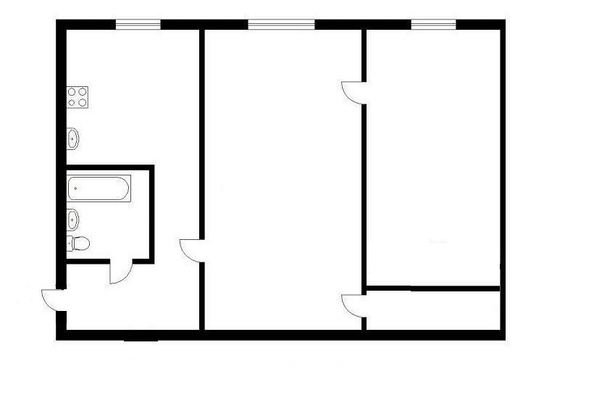 
  Продается 2-комн. квартира 43.5 м². Фото 10.