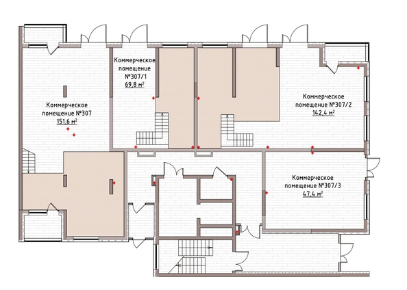 
  Продается торговая площадь 47.4 м², в ЖК Уютный квартал, дом 2. Фото 1.