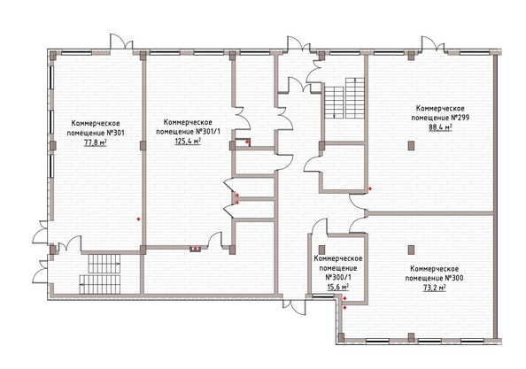 
  Продается торговая площадь 77.8 м², в ЖК Уютный квартал, дом 2. Фото 1.