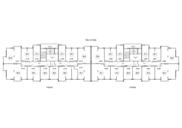 
  Продается студия 28.9 м², в ЖК Сити-парк, дом 10. Фото 1.