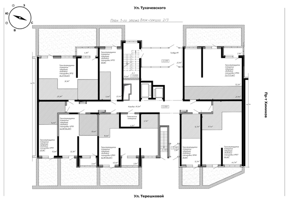 
  Продается 2-комн. квартира 64.4 м², в ЖК Уютный квартал, дом 2. Фото 1.