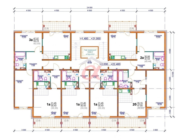 
  Продается 1-комн. квартира 30 м², в ЖК Рекордный. Фото 20.