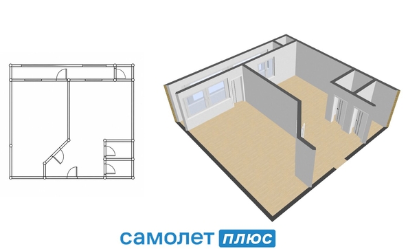 
  Продается 1-комн. квартира 42.3 м². Фото 15.