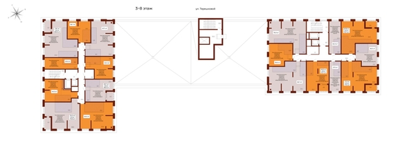 
  Продается 3-комн. квартира 80 м², в ЖК Уютный квартал, дом 2. Фото 11.