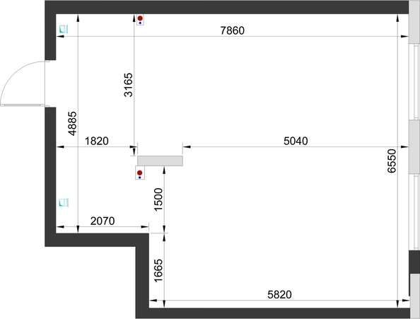 
  Продается 2-комн. квартира 47.8 м², в ЖК Дом на Арочной. Фото 13.