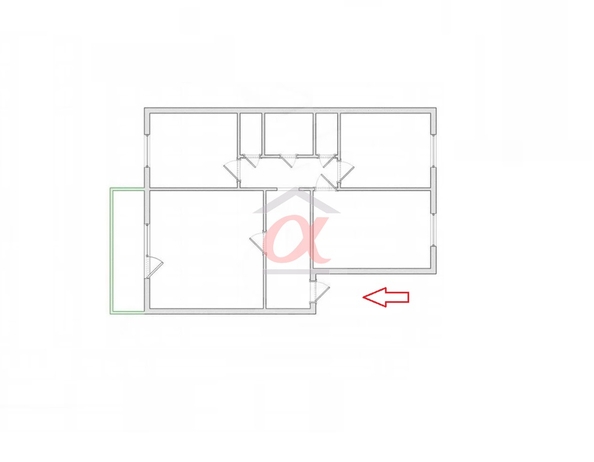 
  Продается 3-комн. квартира 61.6 м². Фото 14.