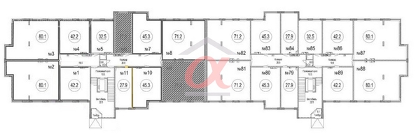 
  Продается 3-комн. квартира 80.8 м². Фото 17.