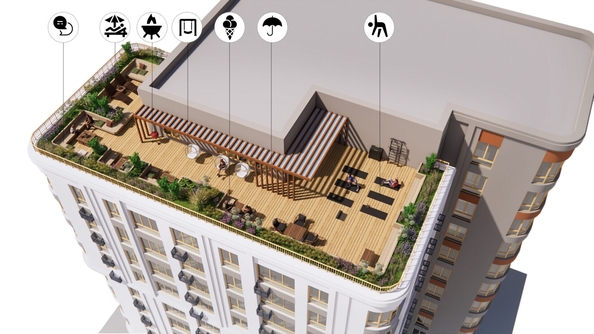 
  Продается 2-комн. квартира 45.2 м², в ЖК Южный, дом Ю-16. Фото 6.