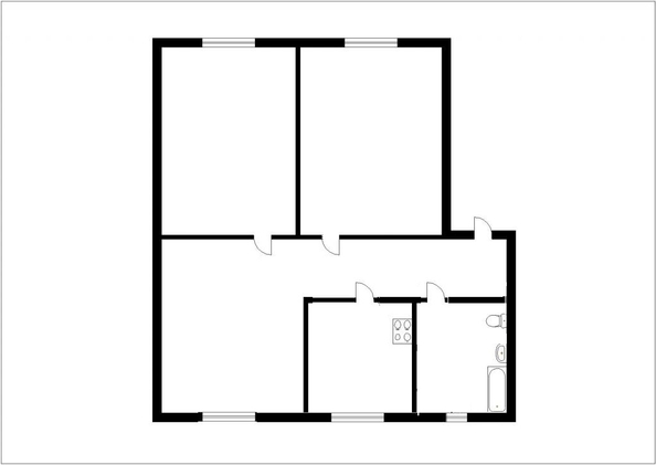 
  Продается 3-комн. квартира 47.1 м². Фото 18.