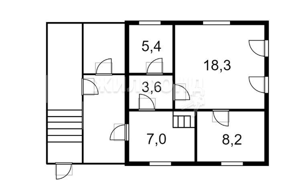 
  Продается дом 55.4 м². Фото 10.