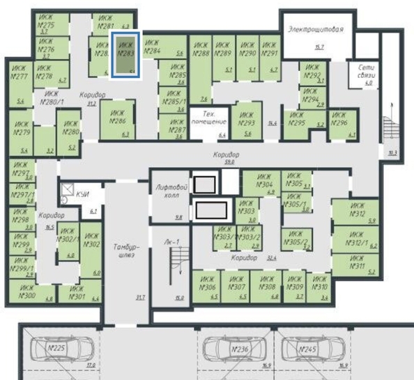 
  Продается парковка 5 м². Фото 3.