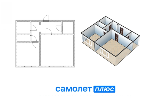 
  Продается 1-комн. квартира 39.9 м². Фото 1.
