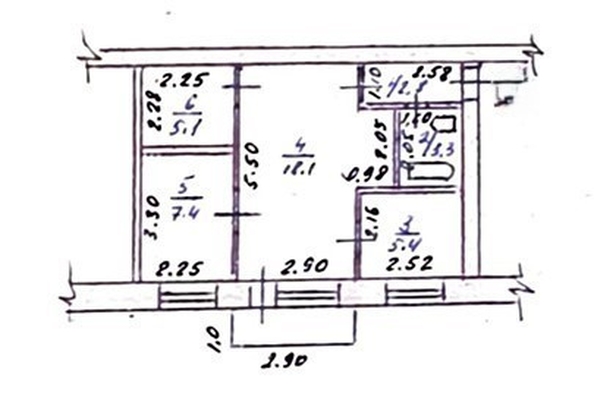 
  Продается 2-комн. квартира 42.1 м². Фото 16.