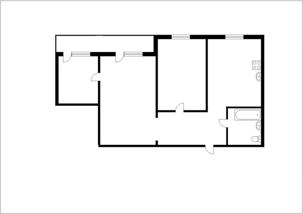 
  Продается 3-комн. квартира 56.2 м². Фото 22.