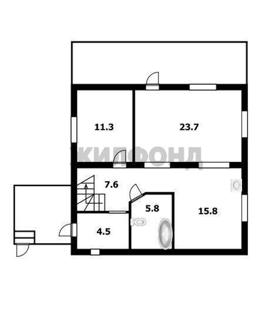 
  Продается дом, 143.6 м², село Верх-Тула
. Фото 3.