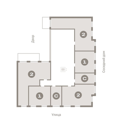 
  Продается 1-комн. квартира, 39.6 м², ЖК Лебедевский квартал, дом 1
. Фото 16.