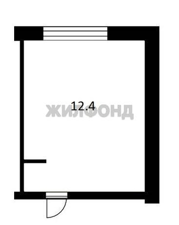 
   Продам секционку, 12.4 м², Железнодорожная ул, 18

. Фото 5.