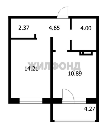 
   Продам 1-комнатную, 38.2 м², 3-й микрорайон, 14/1

. Фото 2.