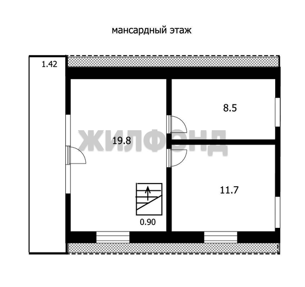 
   Продам дом, 108.6 м², Калинка СТ

. Фото 13.